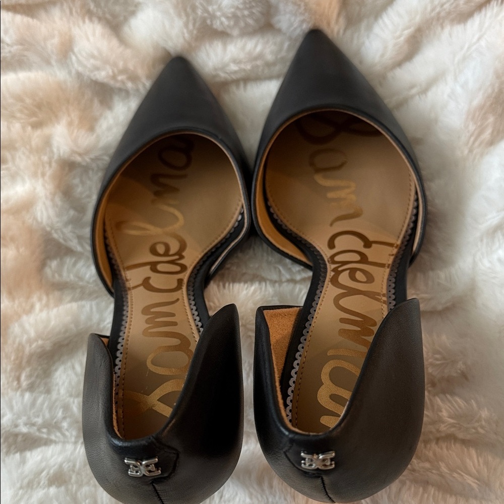 NWT Sam Edelman Black D'Orsay Heels - Picture 6 of 7